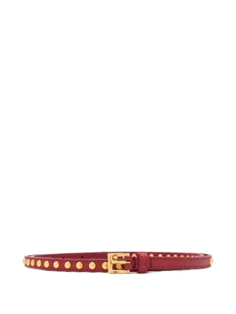 Prada stud detail belt
