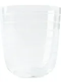 Carlo Moretti small striped vase - White