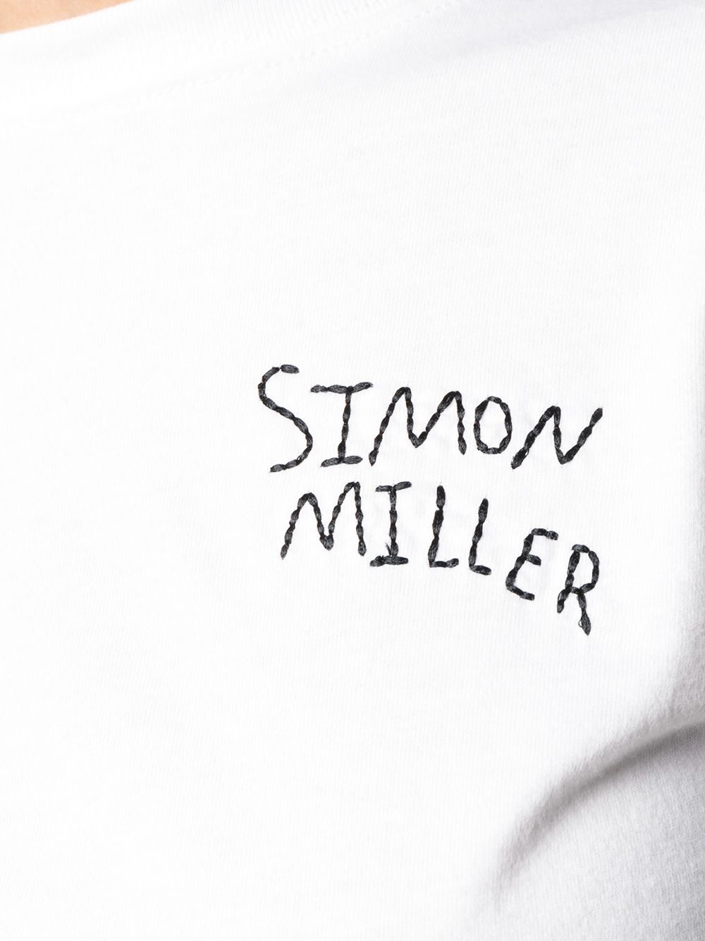 фото Simon miller футболка с вышивкой