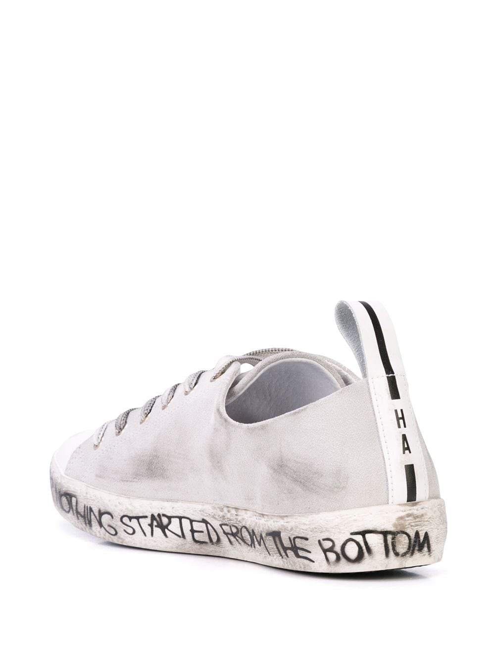 Shop Haculla Distressed Low-top Sneakers In Grey