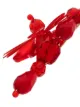 Simone Rocha Red Flower Earrings