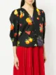 MSGM camisa con estampado de frutas
