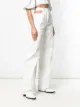 Maison Margiela wide leg cut-out jeans