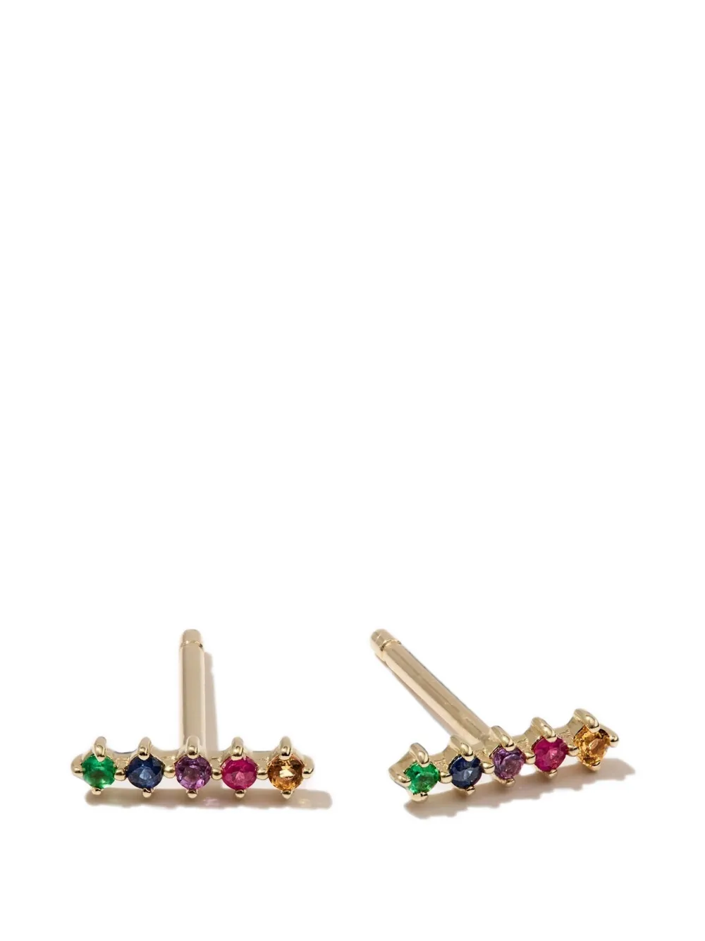 Otiumberg Rainbow Bar Studs earrings
