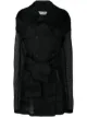 الصورة 1 من Dolce & Gabbana Pre-Owned معطف شفاف بصفي أزرار 1990