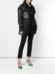 Dolce & Gabbana Pre-Owned معطف شفاف بصفي أزرار 1990