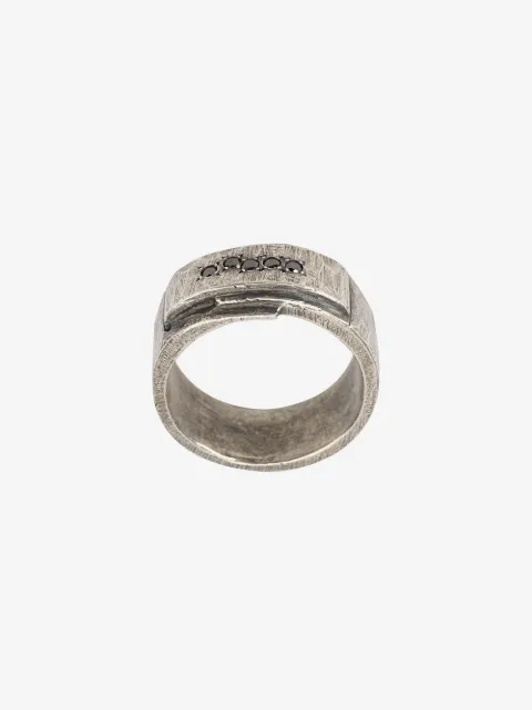 Tobias Wistisen Folded Stones ring