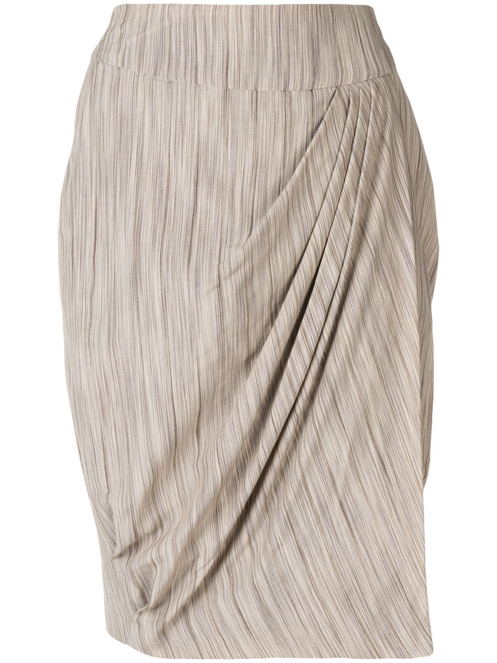 фото Giorgio Armani Pre-Owned юбка-шорты со складками