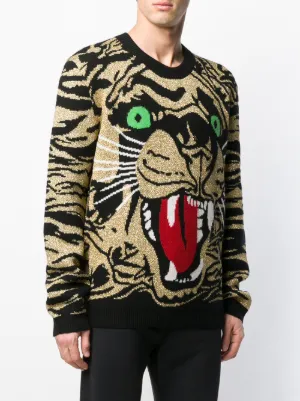 gucci tiger sweater