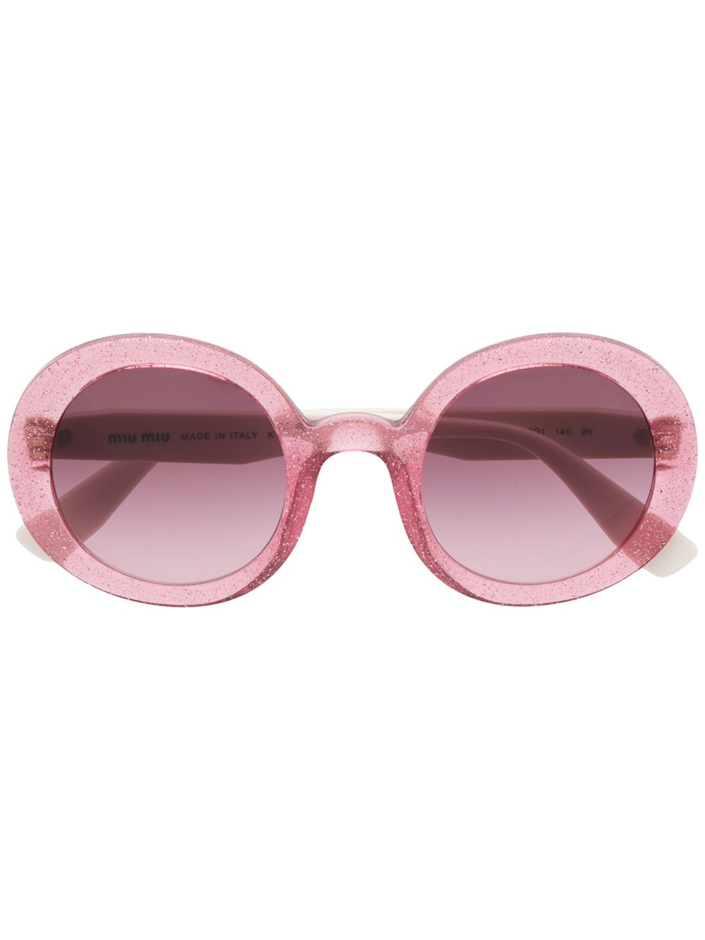 фото Miu miu eyewear солнцезащитные очки в круглой оправе