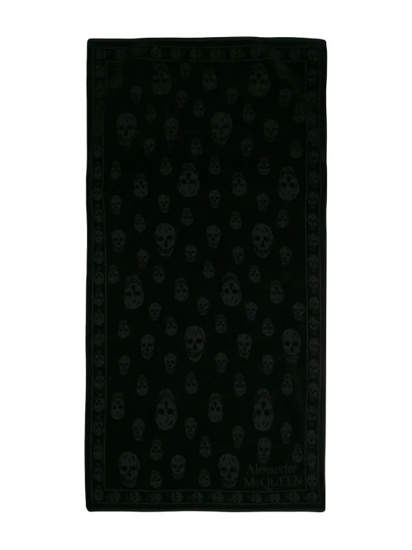 black beach towel