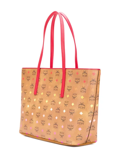 Mcm Anya Tote Bag In Neutrals