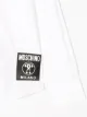 Moschino Kids قميص بشعار مخيوط