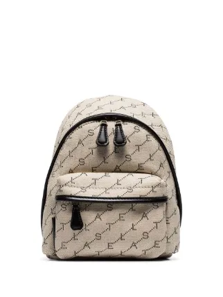 stella mccartney mini monogram backpack