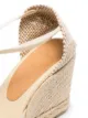 Castañer Carina 80 canvas wedge heels