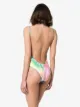 ACK bañador Fisico con motivo tie-dye