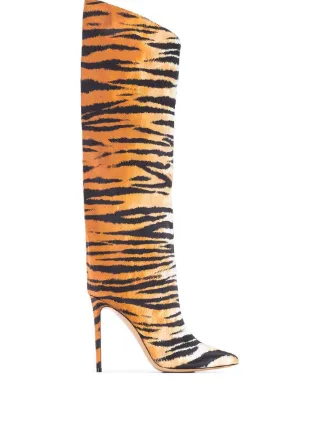 Alexandre vauthier tiger boots Clearance
