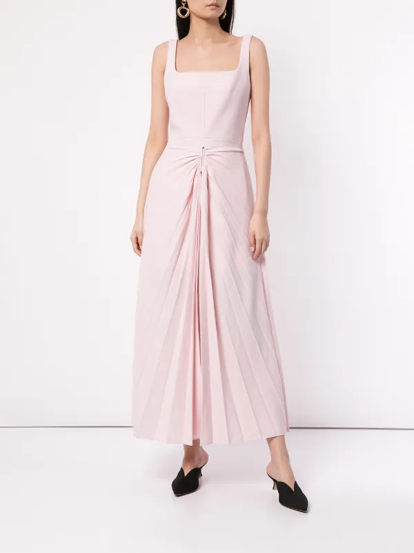 dion lee pink dress