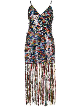 Marco De Vincenzo Sequin Embellished Dress - Farfetch