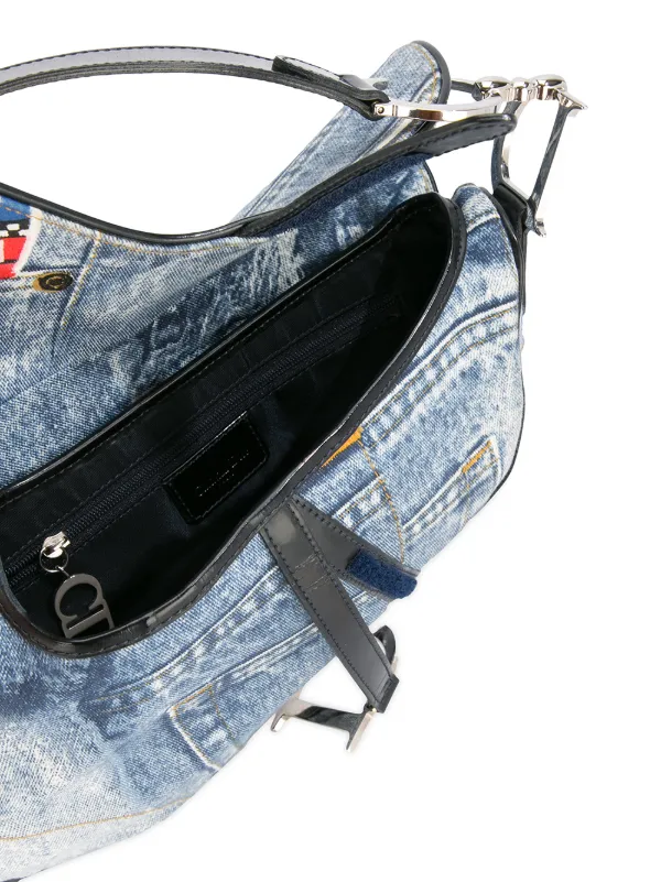pre owned dior saddle bag