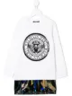 الصورة 1 من Balmain Kids فستان جيرسيه بأكمام طويلة