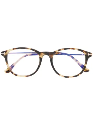 tom ford round tortoise shell glasses