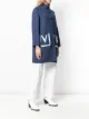 Valentino embroidered V crêpe wool coat