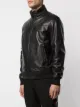 Bally leather bomber jacket