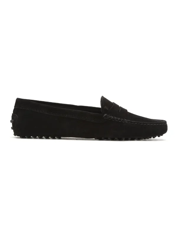 tod's gommino suede driving shoes