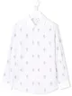 الصورة 1 من Gucci Kids قميص مطرز بثعابين