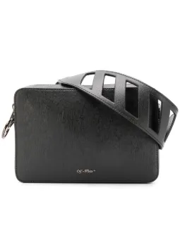 Bolsa de couro com logo