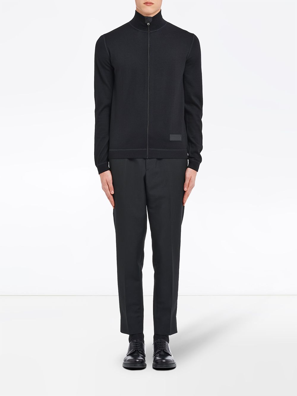 Prada Turtle Neck Cardigan - Farfetch