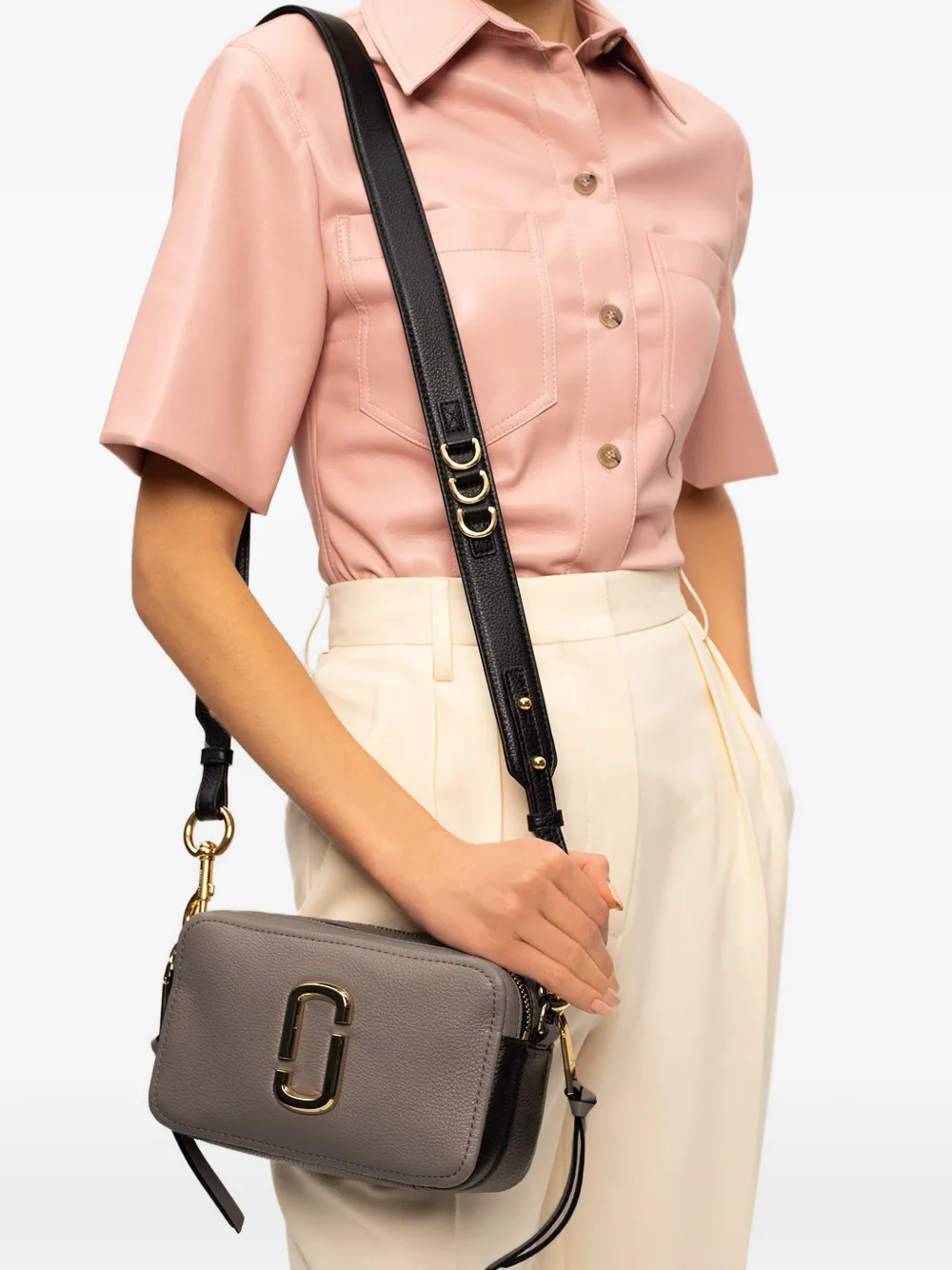  Marc Jacobs The Softshot 21 Umhängetasche   Nude 