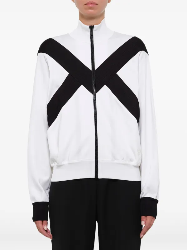 Givenchy Zip-up Bomber Jacket in White