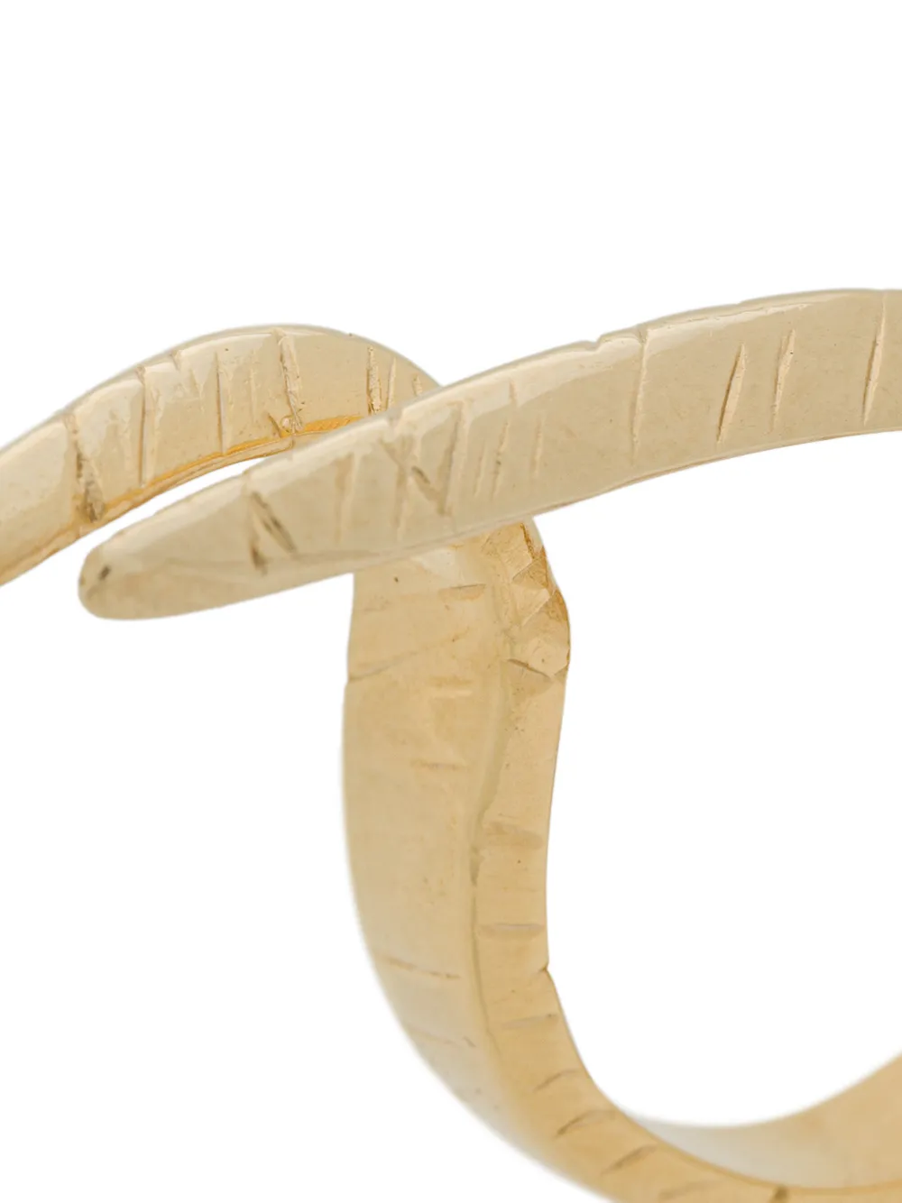  Givenchy 'claw' Ring Set   Gold 