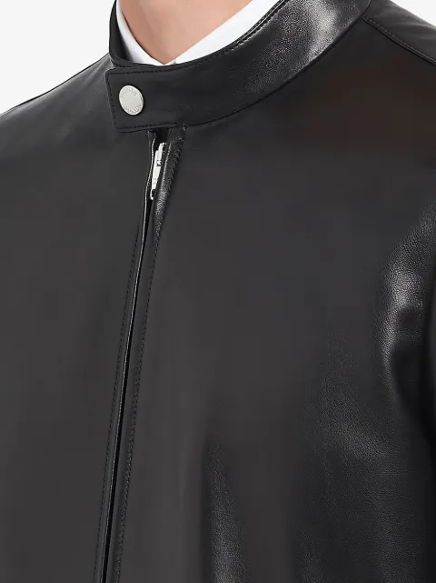 Prada Nappa Leather Biker Jacket - Farfetch