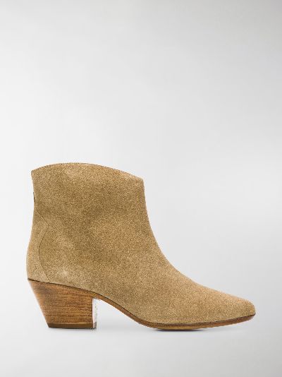 isabel marant dicker boots brown