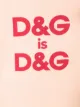 Dolce & Gabbana Kids تيشيرت بشعار وأكمام قصيرة