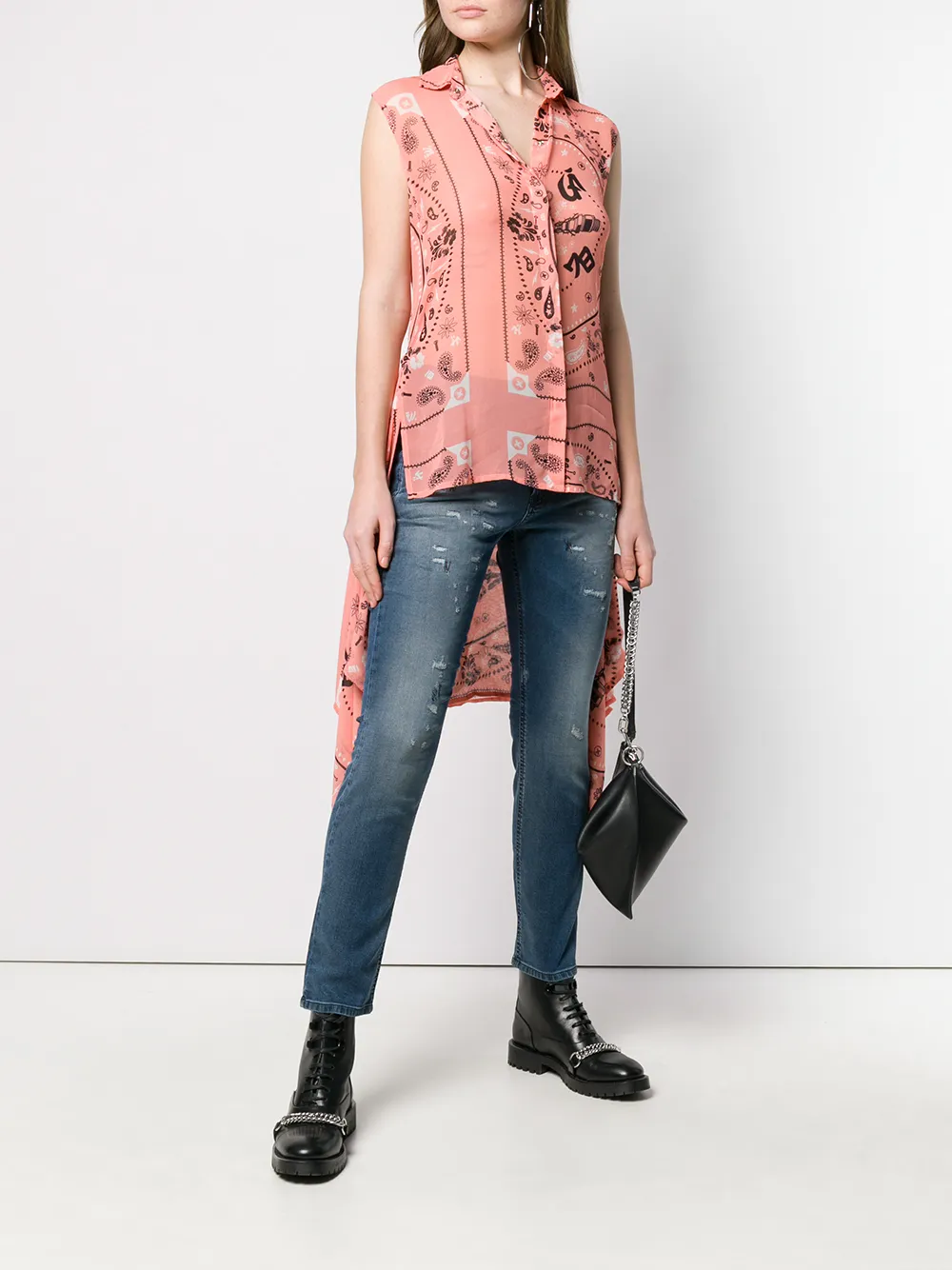Diesel Boyfriend jeans Blauw