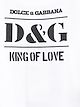 Dolce & Gabbana Kids تيشيرت بطبعة