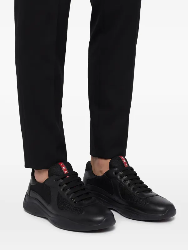 Prada Tênis America's Cup | Preto | FARFETCH BR