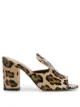 Image 1 of Paris Texas .leopard print sabot mules