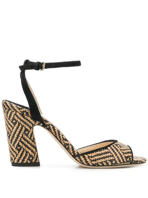 Shop Jimmy Choo Miranda 85 sandals with Express Delivery - FARFETCH