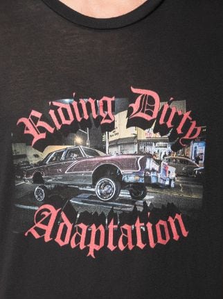 Riding Dirty印花T恤展示图