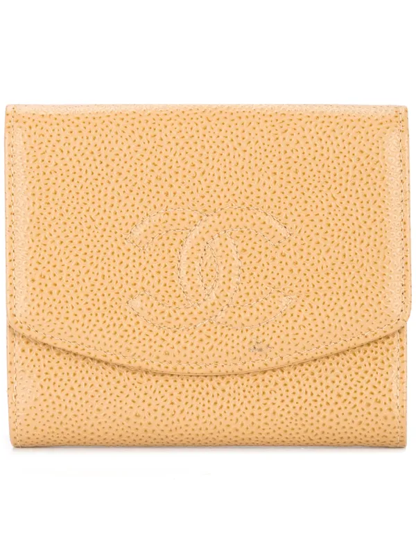 chanel bifold wallet caviar