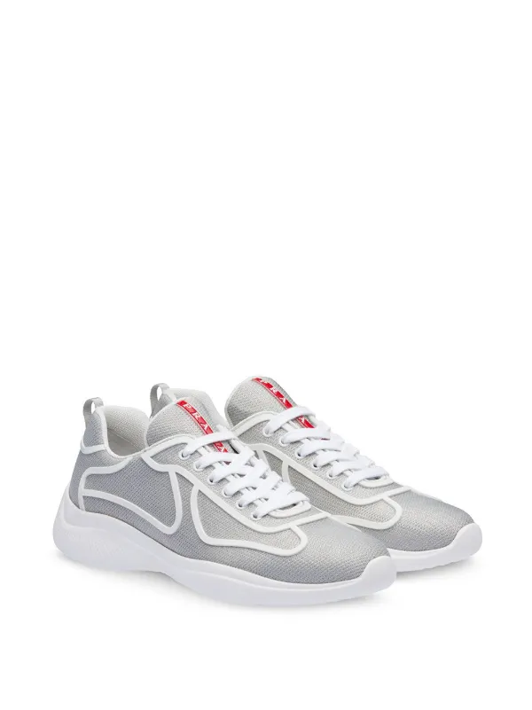 prada fabric trainers