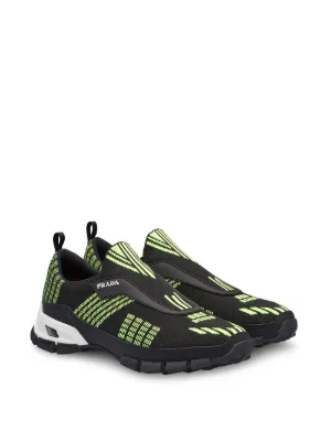 prada crossection knit sneakers