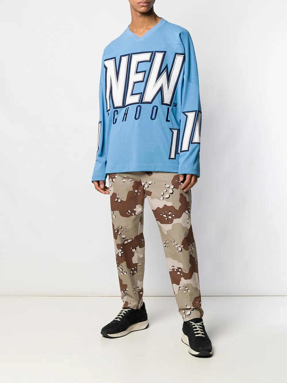  études Studio 'brooklyn' Pullover Aus Netz   Blau 