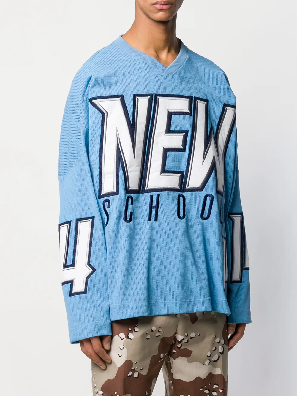 études Studio 'brooklyn' Pullover Aus Netz   Blau 