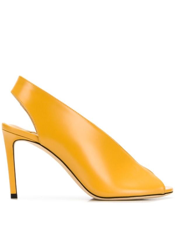 jimmy choo yellow pumps